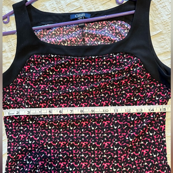 Comfy CHAPS Sleeveless Swing Dress (size M) - Picture 6 of 8